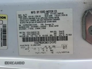 2021 Ford Mustang EcoBoost с VIN 1FATP8UH3M5124592, выставлен на аукционе Copart как лот 61158265 с пробегом 101 383 миль миль и Списание • Salvage title. История ставок и продаж доступна на DreamBid. Изображение 13.