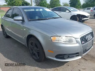 2008 Audi A4 2.0T with VIN WAUAF78E18A095599, listed as a IAAI auction lot 42712676 with 104,848 mi miles and . Bid and sale history available at DreamBid. Image 1.