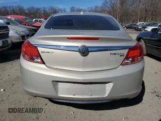 2011 Buick Regal CXL RL1 with VIN 2G4GN5EC1B9181274, listed as a Copart auction lot 46288275 with 176,436 mi miles and Salvage Title. Bid and sale history available at DreamBid. Image 6.