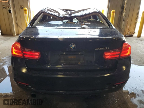 2014 BMW 3 Series 320i with VIN WBA3B1G5XENT00747, listed as a Copart auction lot 64737935 with 123,374 mi miles and Salvage title. Bid and sale history available at DreamBid. Image 6.