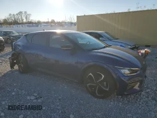 2022 Kia EV6 GT-Line with VIN KNDC4DLC5N5067573, listed as a Copart auction lot 80487894 with 34,293 mi miles and Salvage Title. Bid and sale history available at carsss.com. Image 4.
