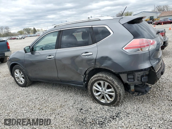 2016 Nissan Rogue S with VIN JN8AT2MV9GW152478, listed as a Copart auction lot 52906875 with 121,278 mi miles and Salvage Title. Bid and sale history available at carsss.com. Image 2.