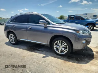 2013 Lexus RX 350 with VIN 2T2ZK1BA3DC105605, listed as a Copart auction lot 62093155 with 142,579 mi miles and Salvage title. Bid and sale history available at DreamBid. Image 4.