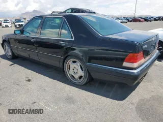 1995 Mercedes-Benz S with VIN WDBGA51E9SA239416, listed as a Copart auction lot 56059905 with 186,286 mi miles and Clean Title. Bid and sale history available at DreamBid. Image 2.