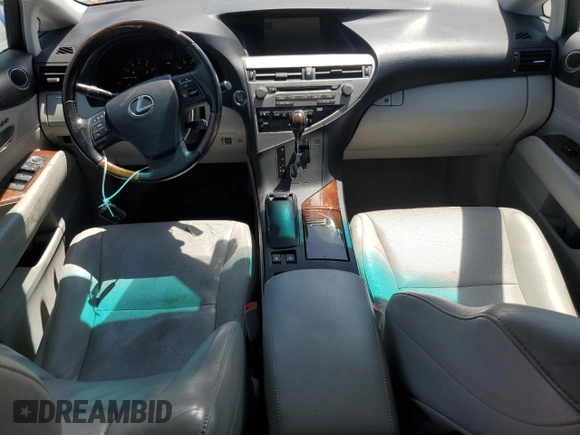 2011 Lexus RX 350 with VIN 2T2BK1BA7BC104102, listed as a Copart auction lot 65045435 with 125,374 mi miles and Salvage title. Bid and sale history available at DreamBid. Image 8.