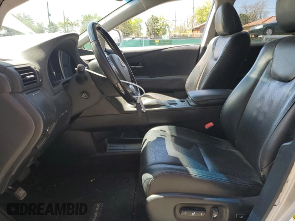 2013 Lexus RX 450h with VIN JTJBC1BA0D2053168, listed as a Copart auction lot 57821265 with 88,835 mi miles and Salvage title. Bid and sale history available at DreamBid. Image 7.