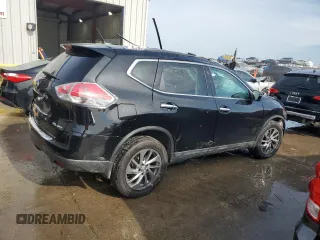 2015 Nissan Rogue SL with VIN 5N1AT2MV0FC888071, listed as a Copart auction lot 42713605 with Not Provided miles and Salvage Title. Bid and sale history available at carsss.com. Image 3.