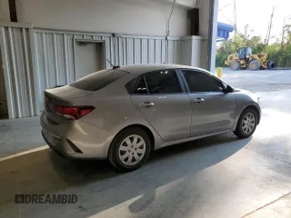 2021 Kia Rio LX with VIN 3KPA24AD8ME365594, listed as a Copart auction lot 70872864 with 68,808 mi miles and Salvage Title. Bid and sale history available at DreamBid. Image 3.