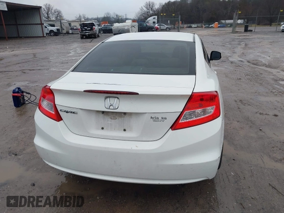 2012 Honda Civic Cpe EX-L with VIN 2HGFG3B09CH502883, listed as a IAAI auction lot 41571437 with 187,046 mi miles. Bid and sale history available at carsss.com. Image 16.