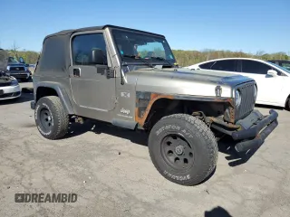 2003 Jeep Wrangler X with VIN 1J4FA39S93P318332, listed as a Copart auction lot 54918995 with 201,465 mi miles and Clean Title. Bid and sale history available at carsss.com. Image 4.