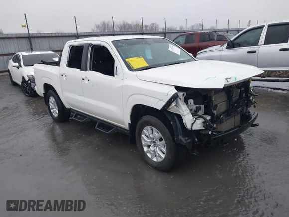 2022 Nissan Frontier Pro-4X with VIN 1N6ED1EK9NN608309, listed as a IAAI auction lot 41417258 with 33,615 mi miles and . Bid and sale history available at DreamBid. Image 1.