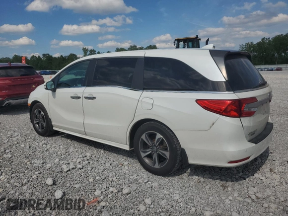 2020 Honda Odyssey Touring z VIN 5FNRL6H86LB036888, wystawiony jako Copart lot #58781675 z przebiegiem 130 329 mil mil oraz Szkoda całkowita • Salvage title. Historia ofert i sprzedaży dostępna na DreamBid. Obrazek 2.