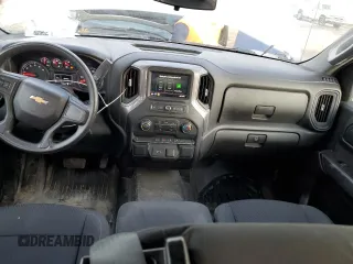 2020 Chevrolet Silverado 1500 Work Truck with VIN 1GCRWAEH7LZ259501, listed as a Copart auction lot 41835655 with 57,525 mi miles and Salvage Title. Bid and sale history available at DreamBid. Image 8.