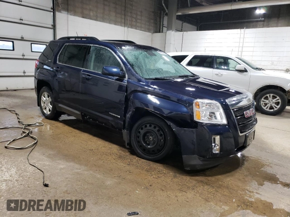 2015 GMC Terrain SLT with VIN 2GKFLXEK5F6342181, listed as a Copart auction lot 50785215 with 155,883 mi miles and Salvage Title. Bid and sale history available at DreamBid. Image 4.