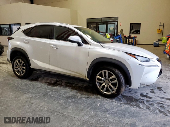 2015 Lexus NX 200t with VIN JTJYARBZ2F2002567, listed as a Copart auction lot 60667465 with 133,023 mi miles and Salvage title. Bid and sale history available at DreamBid. Image 4.