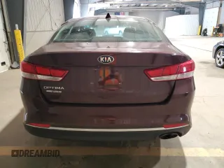 2018 Kia Optima LX with VIN 5XXGT4L3XJG260800, listed as a Copart auction lot 59512215 with 88,536 mi miles and Salvage title. Bid and sale history available at DreamBid. Image 6.