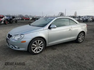 2007 Volkswagen Eos 2.0T with VIN WVWFA71F17V012447, listed as a Copart auction lot 82596474 with 141,822 mi miles and Salvage Title. Bid and sale history available at DreamBid. Image 1.