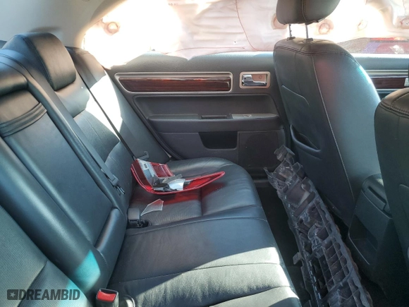 2008 Lincoln MKZ with VIN 3LNHM28T68R611563, listed as a Copart auction lot 50805495 with 92,238 mi miles and Salvage Title. Bid and sale history available at carsss.com. Image 10.