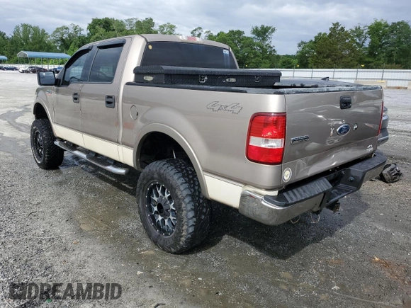 2004 Ford F-150 XLT with VIN 1FTPW14564KD21754, listed as a Copart auction lot 59007395 with 171,537 mi miles and Salvage title. Bid and sale history available at DreamBid. Image 2.