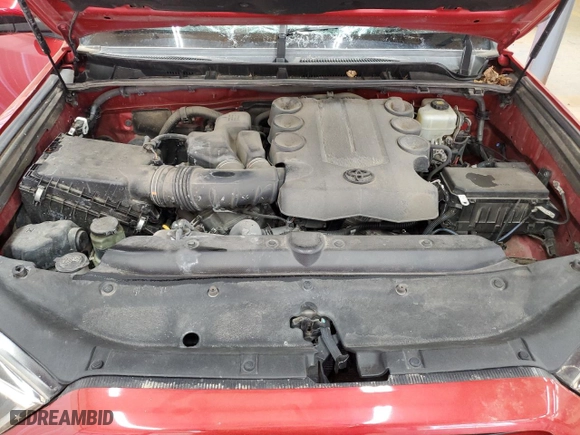 2017 Toyota 4Runner SR5 with VIN JTEBU5JR0H5478534, listed as a Copart auction lot 48374485 with 0 mi miles and Salvage Title. Bid and sale history available at carsss.com. Image 13.