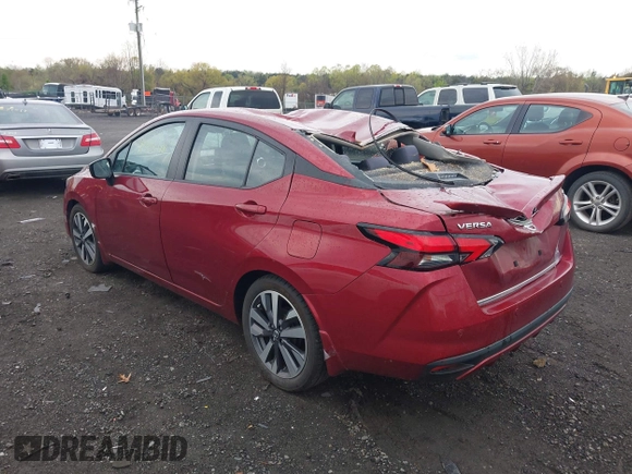 2020 Nissan Versa SR with VIN 3N1CN8FV5LL842908, listed as a IAAI auction lot 42032114 with 49,651 mi miles and . Bid and sale history available at DreamBid. Image 3.