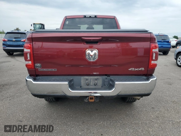 2020 Ram 2500 Big Horn with VIN 3C6UR5DJ0LG157767, listed as a Copart auction lot 59517015 with 30,969 mi miles and Salvage title. Bid and sale history available at DreamBid. Image 6.