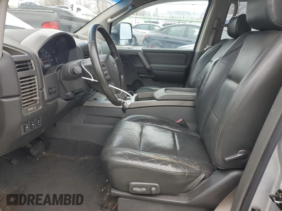 2005 Nissan Titan LE with VIN 1N6AA07B75N502911, listed as a Copart auction lot 47319305 with 208,218 mi miles and Clean Title. Bid and sale history available at carsss.com. Image 7.