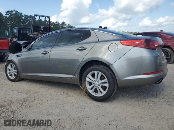 2013 Kia Optima EX с VIN 5XXGN4A77DG213051, выставлен на аукционе Copart как лот 58849865 с пробегом Не указан миль и Списание • Salvage title. История ставок и продаж доступна на DreamBid. Изображение 2.