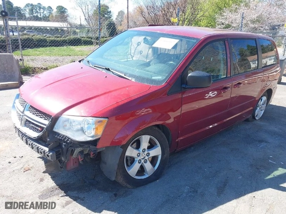 2015 Dodge Grand Caravan SXT Premium Plus with VIN 2C4RDGBG0FR570545, listed as a IAAI auction lot 41866803 with 217,259 mi miles. Bid and sale history available at carsss.com. Image 2.