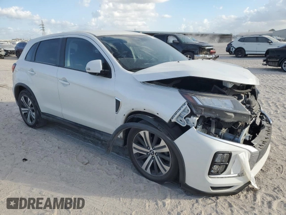 2021 Mitsubishi Outlander Sport SE with VIN JA4APVAU5MU013351, listed as a Copart auction lot 78392294 with 85,115 mi miles and Salvage Title. Bid and sale history available at carsss.com. Image 4.