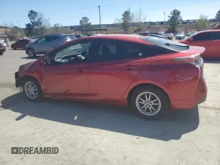2016 Toyota Prius Four with VIN JTDKARFUXG3516895, listed as a Copart auction lot 50698235 with 301,125 mi miles and Salvage Title. Bid and sale history available at carsss.com. Image 2.