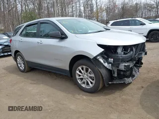 2021 Chevrolet Equinox LS z VIN 3GNAXSEV1MS117639, wystawiony jako IAAI lot #41912604 z przebiegiem 51 714 mil mil oraz . Historia ofert i sprzedaży dostępna na DreamBid. Obrazek 1.