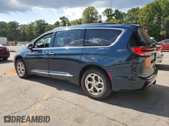 2022 Chrysler Pacifica Limited with VIN 2C4RC3GG4NR101672, listed as a Copart auction lot 66140534 with 26,647 mi miles and Salvage title. Bid and sale history available at DreamBid. Image 2.