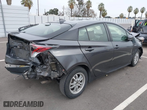 2018 Toyota Prius Two with VIN JTDKBRFU5J3595848, listed as a IAAI auction lot 41559864 with 190,346 mi miles and . Bid and sale history available at carsss.com. Image 4.