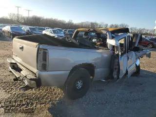 2006 Chevrolet Silverado 1500 LT1 with VIN 1GCEC19Z06Z116520, listed as a Copart auction lot 86902114 with 0 mi miles and Salvage Title. Bid and sale history available at carsss.com. Image 3.