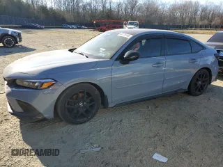 2022 Honda Civic Si with VIN 2HGFE1E57NH474750, listed as a Copart auction lot 44175195 with Not Provided miles and Salvage Title. Bid and sale history available at DreamBid. Image 1.