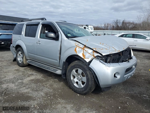 2008 Nissan Pathfinder SE with VIN 5N1AR18B38C658035, listed as a Copart auction lot 48280825 with NaN miles and Clean Title. Bid and sale history available at carsss.com. Image 4.