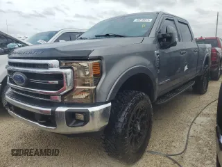 2022 Ford Super Duty F-250 SRW XL with VIN 1FT8W2BT3NEE77620, listed as a Copart auction lot 76979814 with 31,584 mi miles and Salvage Title. Bid and sale history available at carsss.com. Image 1.