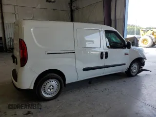 2022 Ram ProMaster City Cargo Tradesman with VIN ZFBHRFAB0N6W56590, listed as a Copart auction lot 63410323 with Not Provided miles and . Bid and sale history available at DreamBid. Image 3.