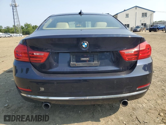 2015 BMW 4 Series 435i xDrive with VIN WBA3R5C54FK371700, listed as a Copart auction lot 60318895 with 99,388 mi miles and Clean title. Bid and sale history available at DreamBid. Image 6.