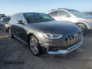 2023 Audi A4 allroad Premium Plus with VIN WA18AAF47PA040381, listed as a Copart auction lot 76334044 with 12,184 mi miles and Non Repairable. Bid and sale history available at carsss.com. Image 4.