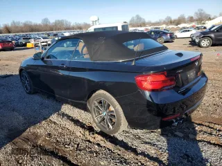 2019 BMW 2 Series 230i xDrive with VIN WBA2K1C59KVD41807, listed as a Copart auction lot 45093695 with 105,805 mi miles and Salvage Title. Bid and sale history available at carsss.com. Image 2.