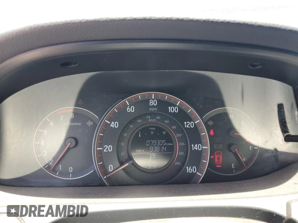 2016 Honda Accord Sport with VIN 1HGCR2F55GA051470, listed as a Copart auction lot 61557005 with 79,305 mi miles and Salvage title. Bid and sale history available at DreamBid. Image 9.