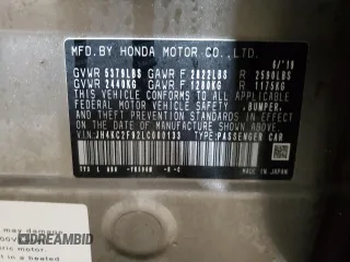 2020 Acura RLX Hybrid Advance z VIN JH4KC2F92LC000133, wystawiony jako Copart lot #44856785 z przebiegiem Nie podano mil oraz Szkody całkowita. Historia ofert i sprzedaży dostępna na DreamBid. Obrazek 14.