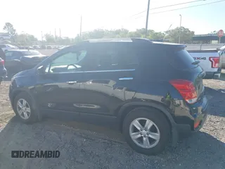 2020 Chevrolet Trax LT with VIN KL7CJLSB4LB011695, listed as a IAAI auction lot 41854666 with 49,884 mi miles. Bid and sale history available at carsss.com. Image 14.