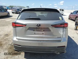 2021 Lexus NX with VIN JTJDARBZ8M2183265, listed as a Copart auction lot 53649805 with 0 mi miles and Non Repairable. Bid and sale history available at carsss.com. Image 6.