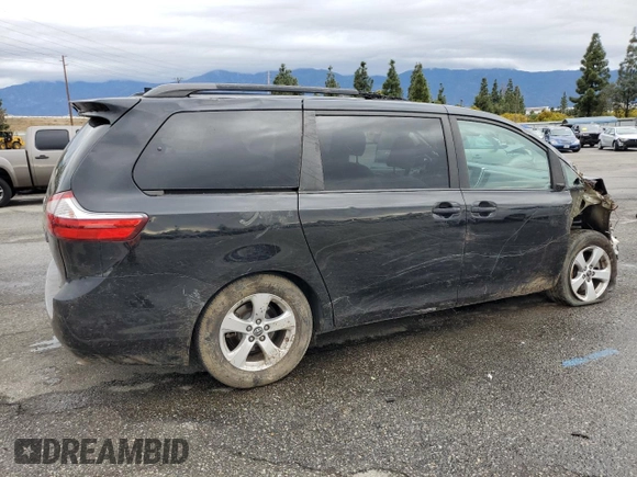 2018 Toyota Sienna LE Auto Access Seat with VIN 5TDKZ3DCXJS929065, listed as a Copart auction lot 48763185 with 67,920 mi miles and Salvage Title. Bid and sale history available at carsss.com. Image 3.