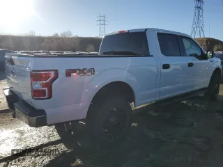 2020 Ford F-150 XL with VIN 1FTFW1E44LKD54431, listed as a Copart auction lot 43470415 with 177,805 mi miles and Salvage Title. Bid and sale history available at carsss.com. Image 3.
