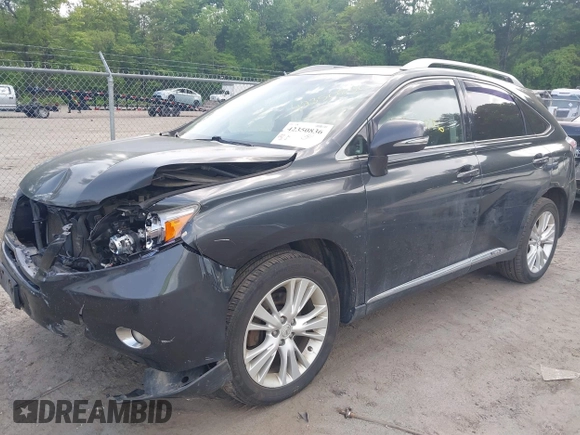 2010 Lexus RX 450h with VIN JTJBC1BA1A2407503, listed as a IAAI auction lot 42350836 with 203,687 mi miles and . Bid and sale history available at DreamBid. Image 17.