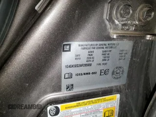 2010 Buick LaCrosse CXL с VIN 1G4GK5EG3AF285668, выставлен на аукционе Copart как лот 38072304 с пробегом 150 881 миль миль и Списание • Salvage title. История ставок и продаж доступна на DreamBid. Изображение 12.